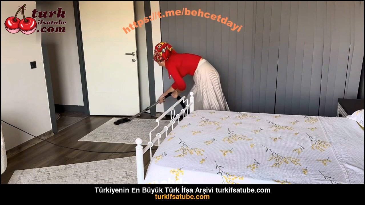 Fatmayla Hertelden ifşa yeni evinde yatak odası temizledi
