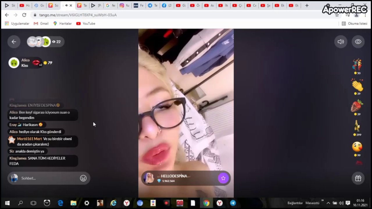 HelloDespina ifşa videoları part 49