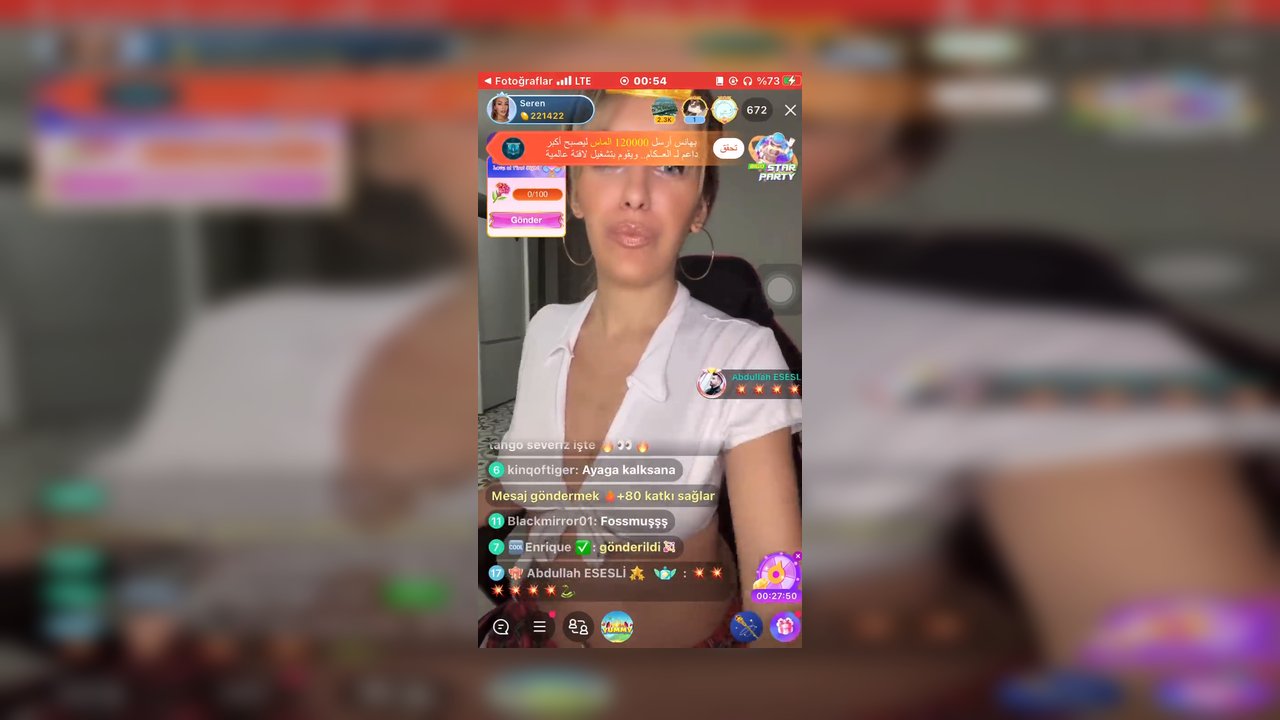 Bigo Seren tango ve bigo live ptemium ifşa yayınları part 9