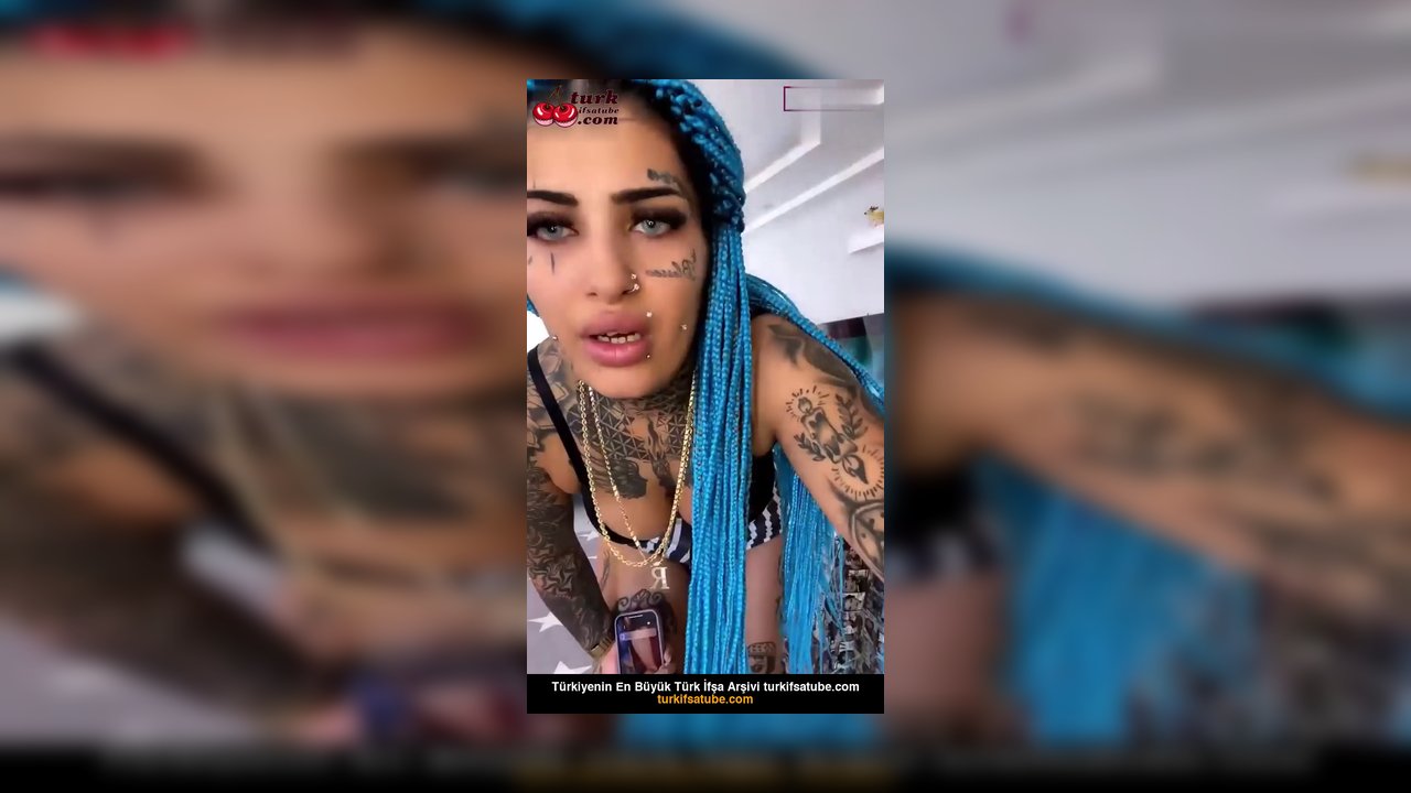 Raperin Yılmaz ifşa Fenomen dövmeli kız izle