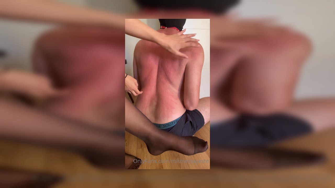 I made his back a color I like