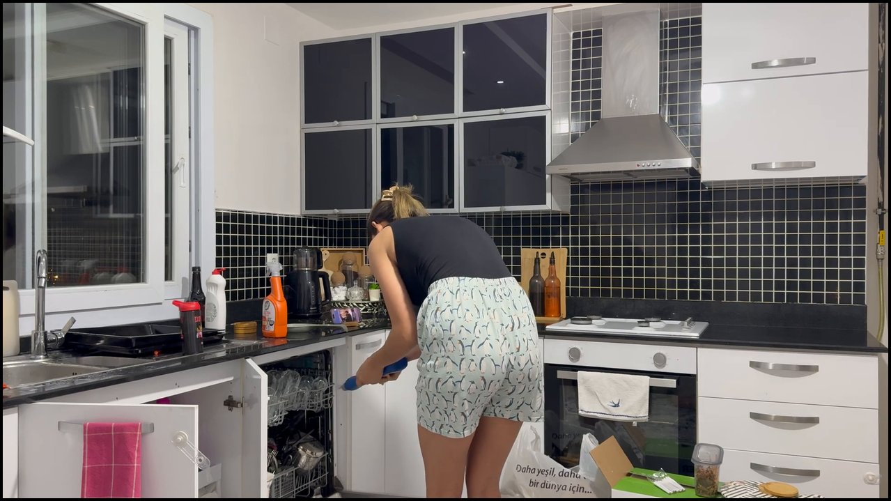 Göksu düldül ifşa - Hamur Yoğurma Makinesini Denedim Mutfak Temizliği Katıl _ Üyelere Özel 1