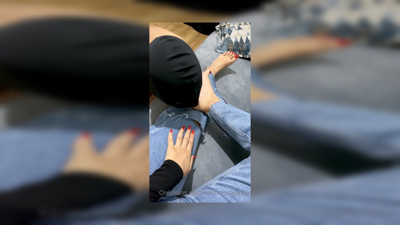 Worship the feet of someone more superior than you