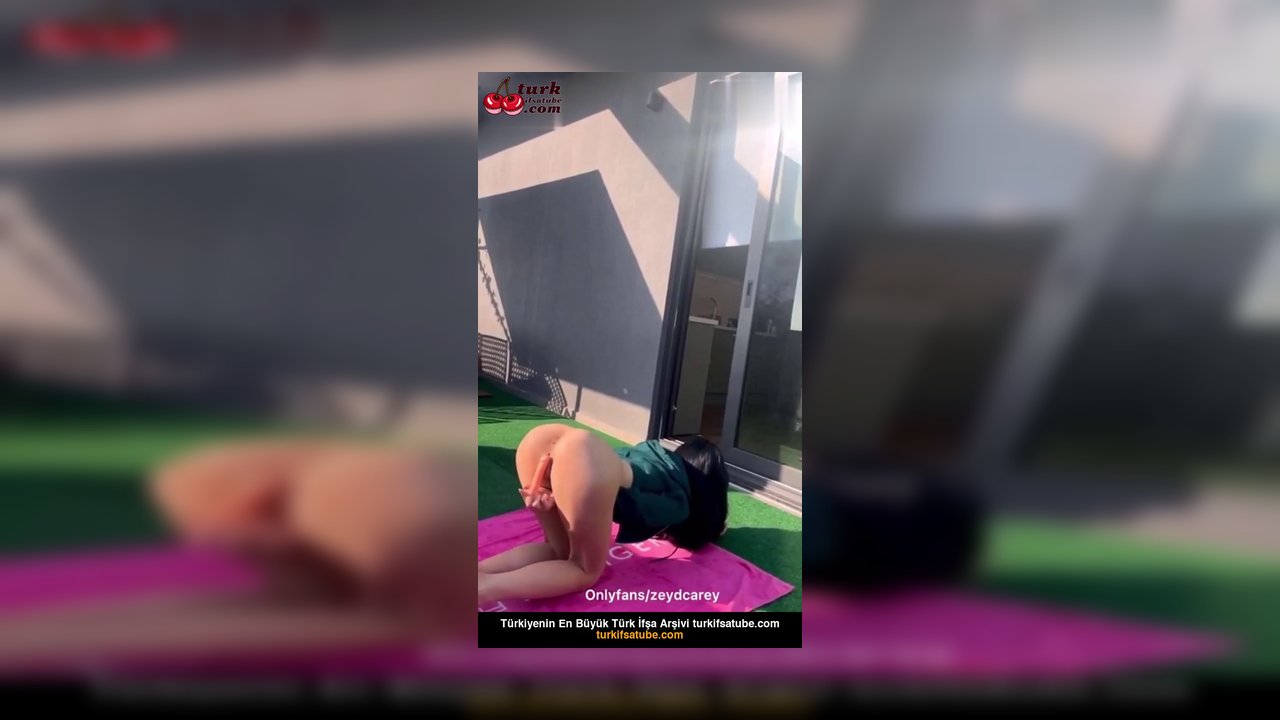 Balkonda sabah mastürbasyonu Alya Vural ifşa