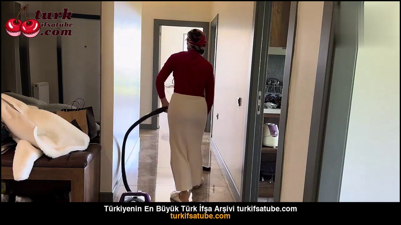 Fatma ile her telden ifşa video için özel giyinmiş