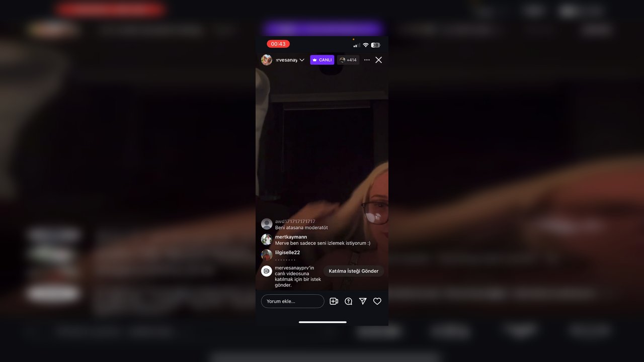 Damla Ekmekçioğlu canlı yayın videoları part 2