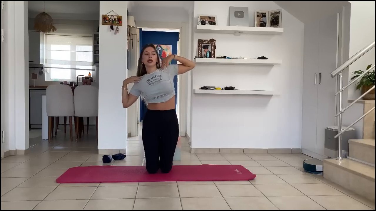 Selda Ateş - Evde Kilo ver sıkılaş 8. gün